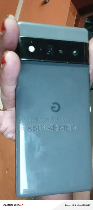 গুগল পিক্সেল ৬ প্রো ১২৮ জিবি ব্ল্যাক