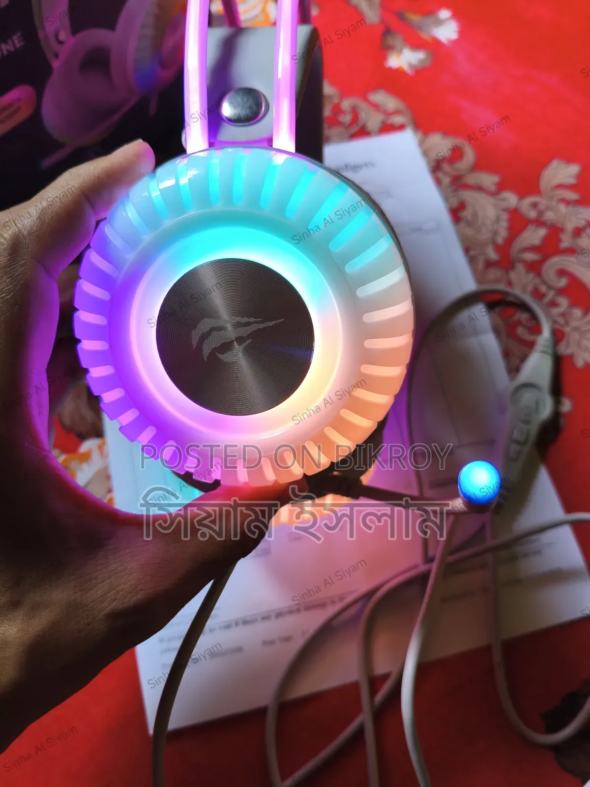 3 Months Used Gaming Headphone — Fresh Condition