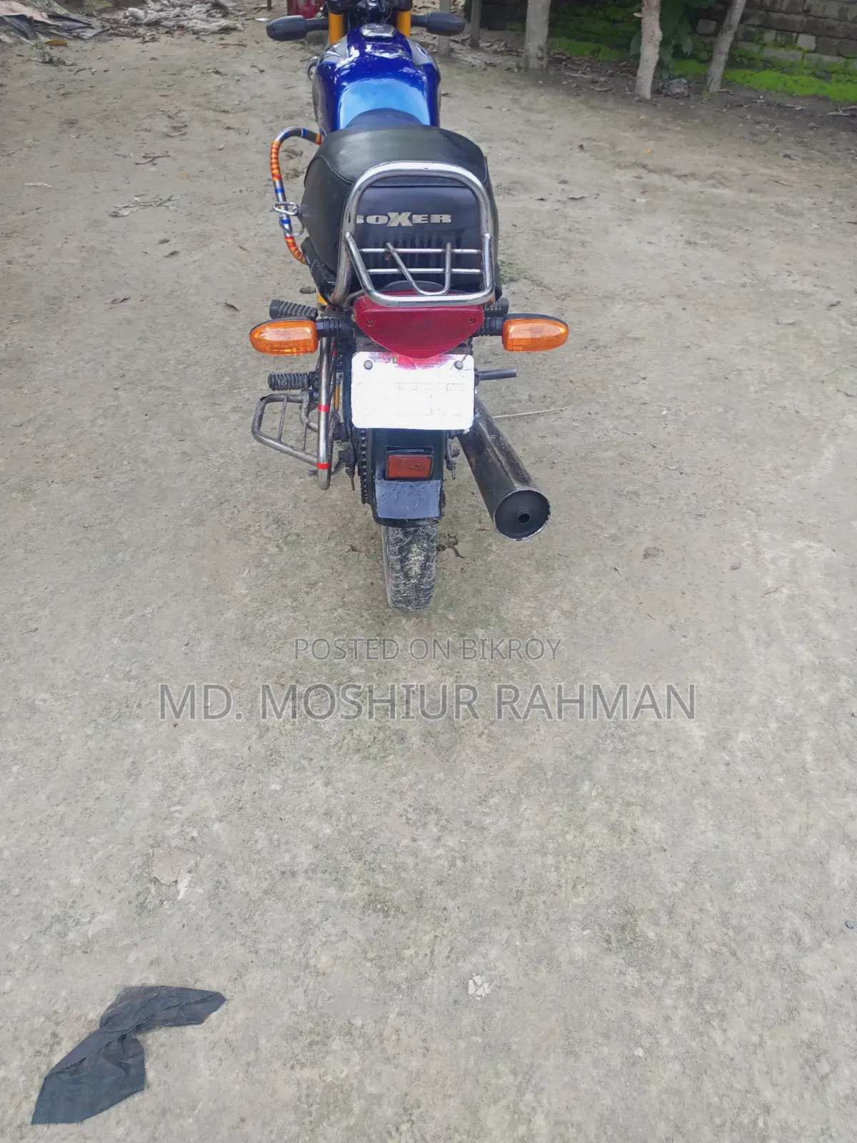 Bajaj Boxer 2015 Blue
