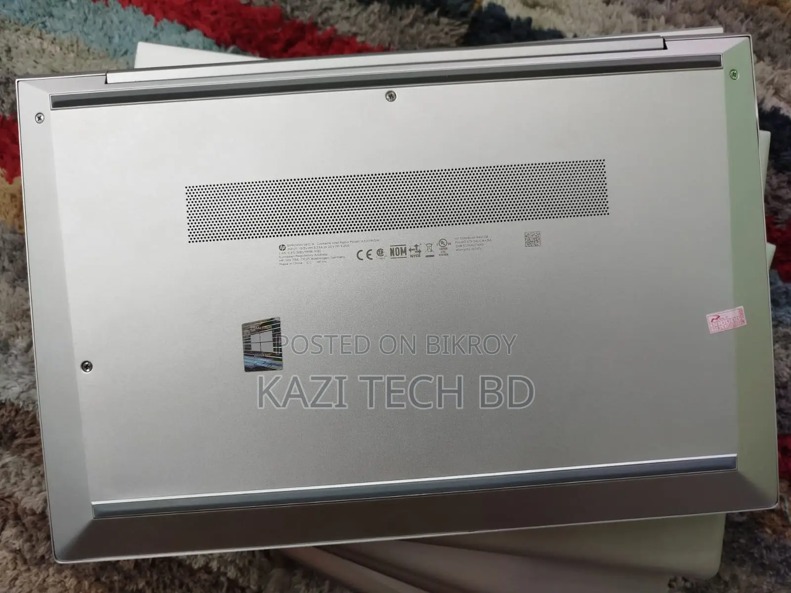 Laptop HP EliteBook 840 G7 16GB Intel Core I7 SSD 256GB