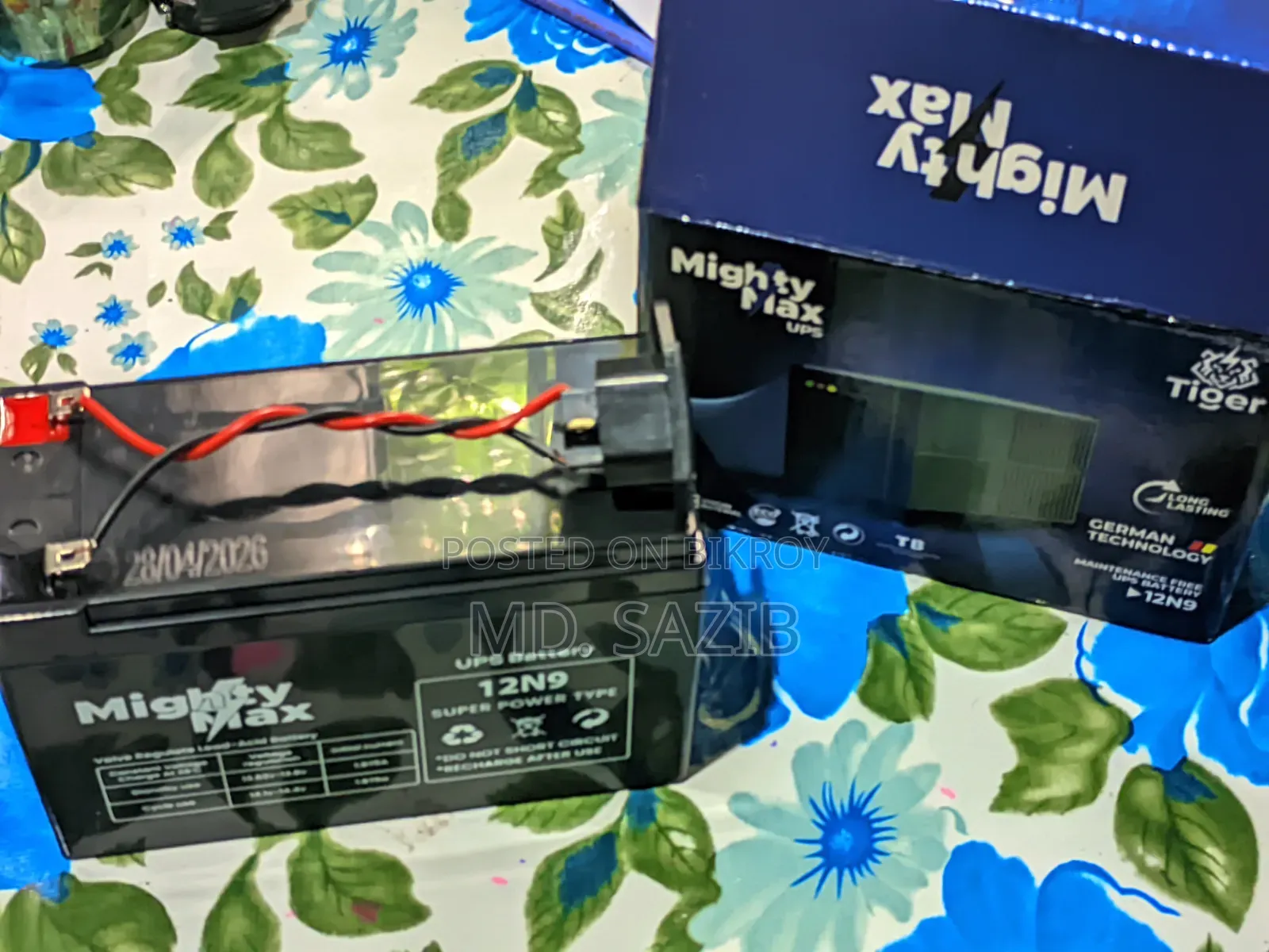 Dc 12v 9a Battery Backup 20h and Charger