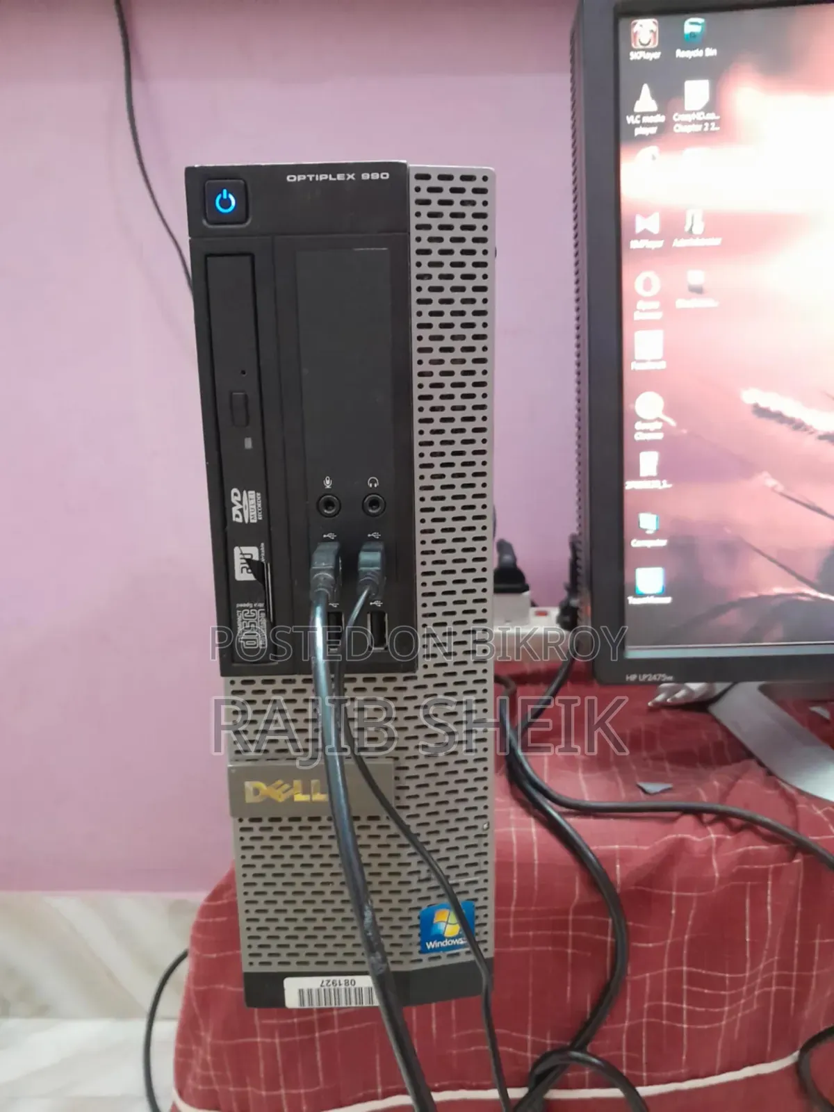 Desktop Computer HP 290 G9 All-in-One 16GB Intel Core I7 SSD 16 GB