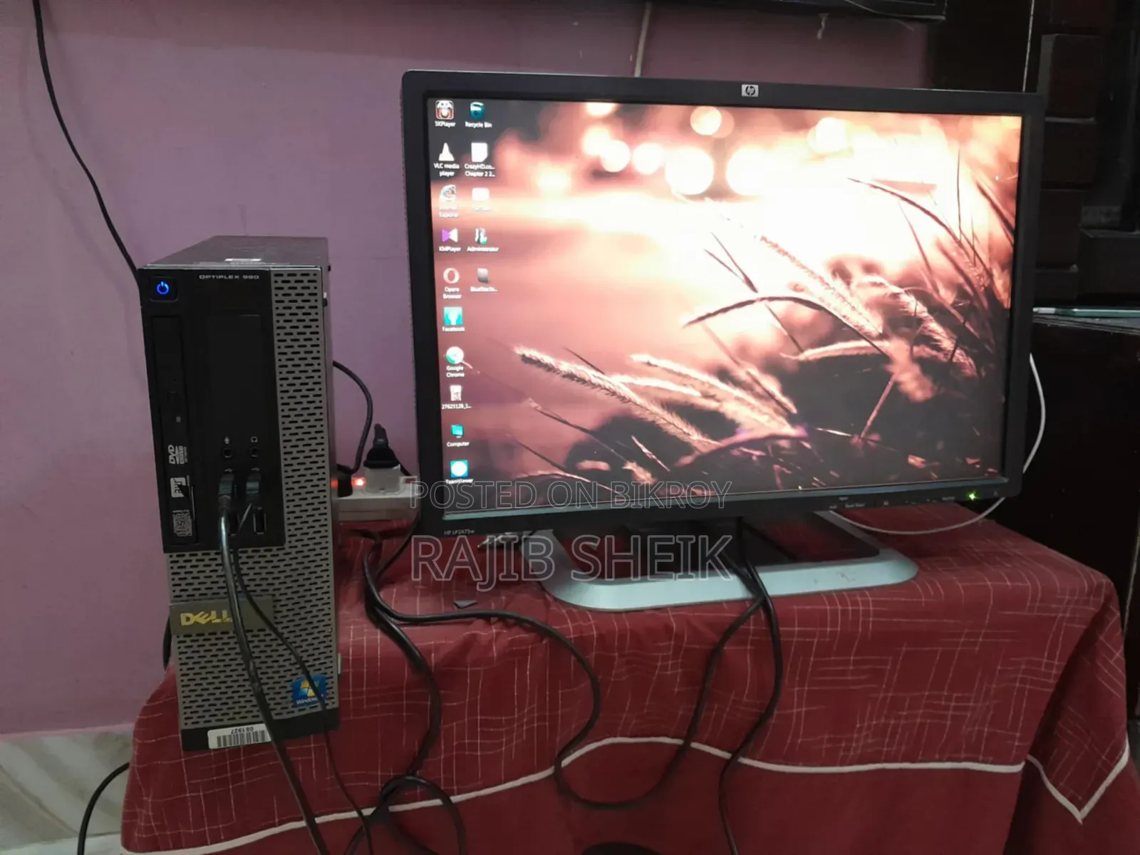 Desktop Computer HP 290 G9 All-in-One 16GB Intel Core I7 SSD 16 GB