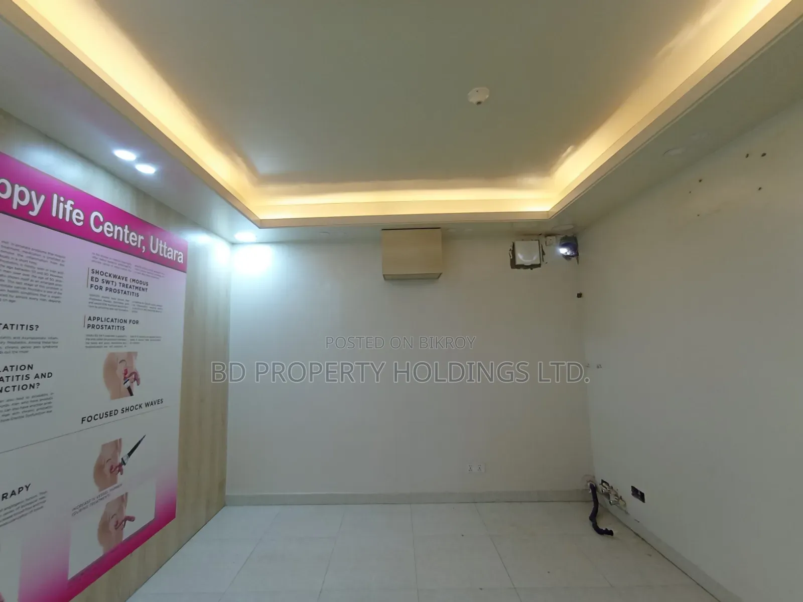 2600 SFT Full Interior Commercial Space for Rent in Uttara