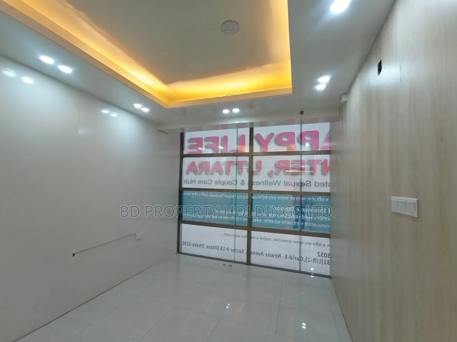 2600 SFT Full Interior Commercial Space for Rent in Uttara