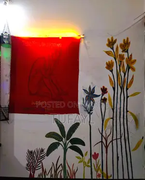দেয়ালের জন্য হাতে আঁকা ছবি