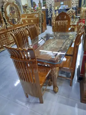 Chittagong Teak Wood Dining Table for only 55,000 Taka