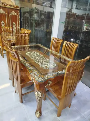 Chittagong Teak Wood Dining Table for only 55,000 Taka