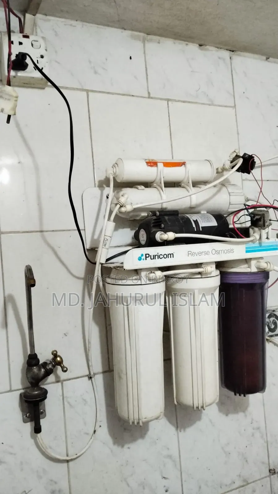 Electric Puricom Water Filter (Reverse Osmosis)