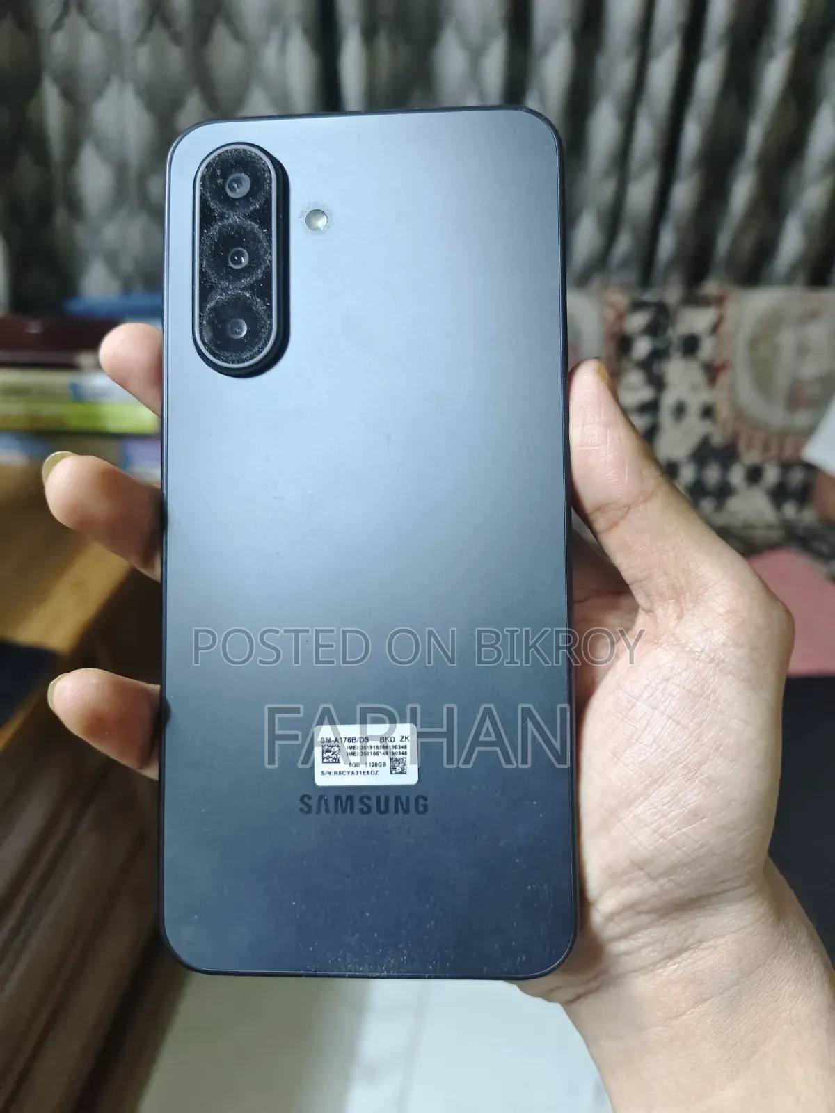 নতুন Samsung Galaxy A17 5G 128 GB Black