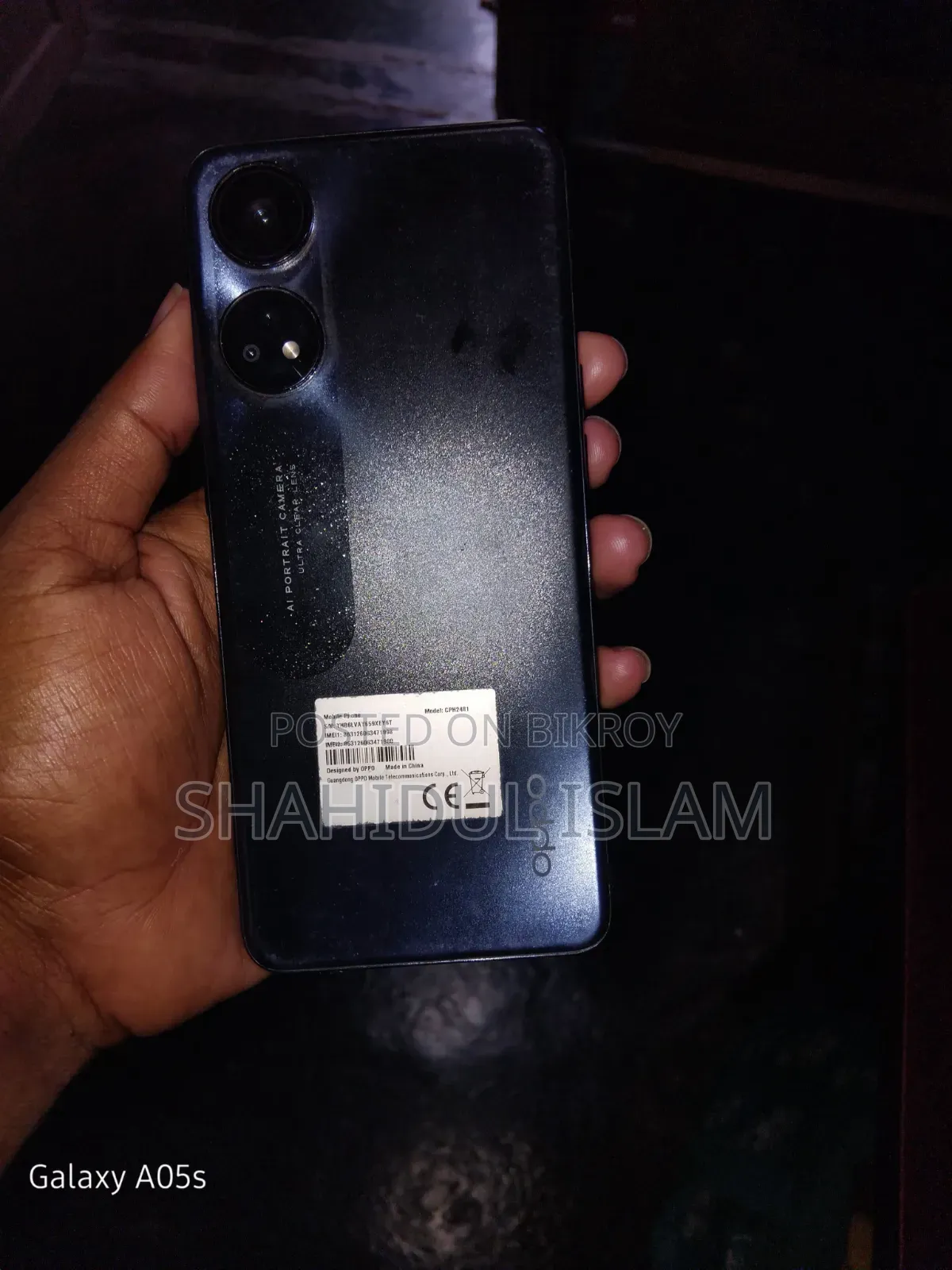 Oppo Reno8 T 256 GB Black