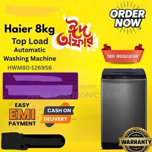 Haier 8 Kg Top Loading Washing Machine Free Installation