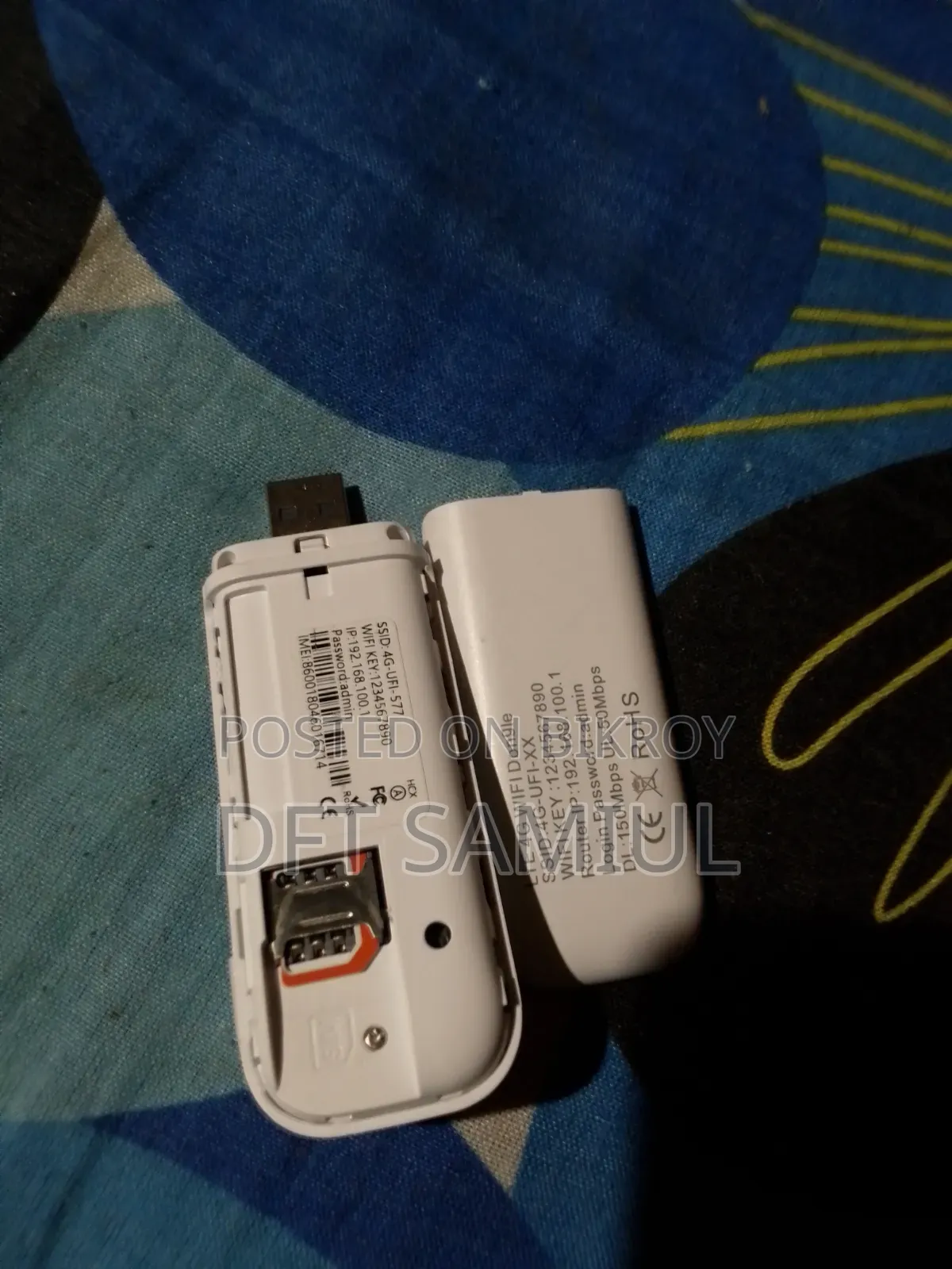 Lte 4g Usb মডেম উইথ ওয়াইফাই-হটস্পট