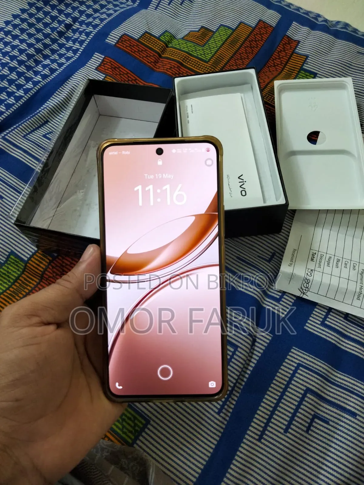 Vivo V50 Lite 256 GB Gold