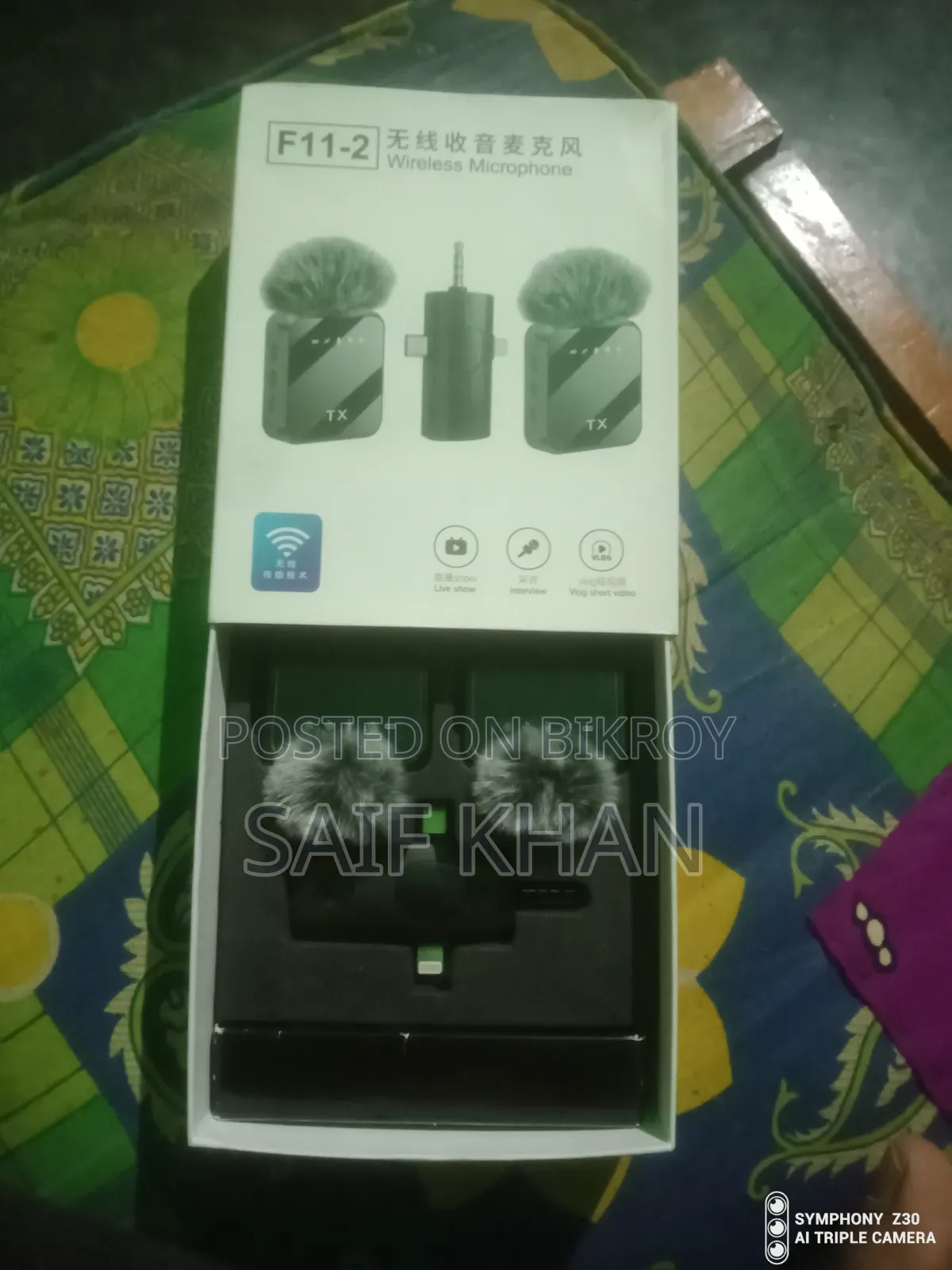I Bought A New Microphone Seven Days Ago.