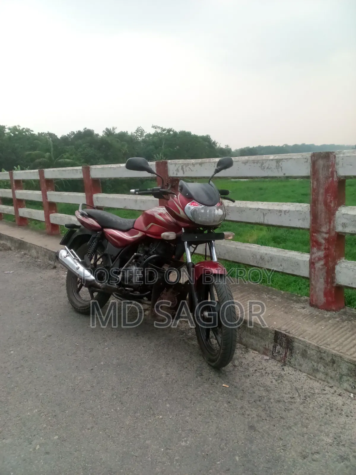 Bajaj Discover 100 2018 Red