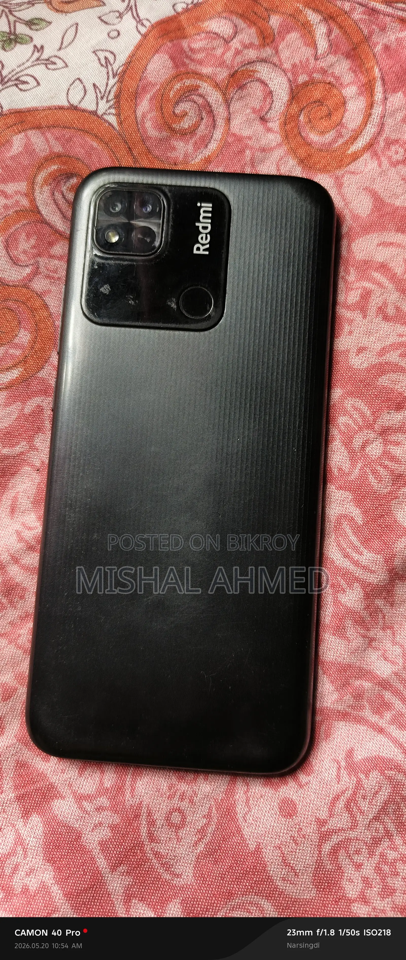 Xiaomi Redmi 10A 64 GB Black