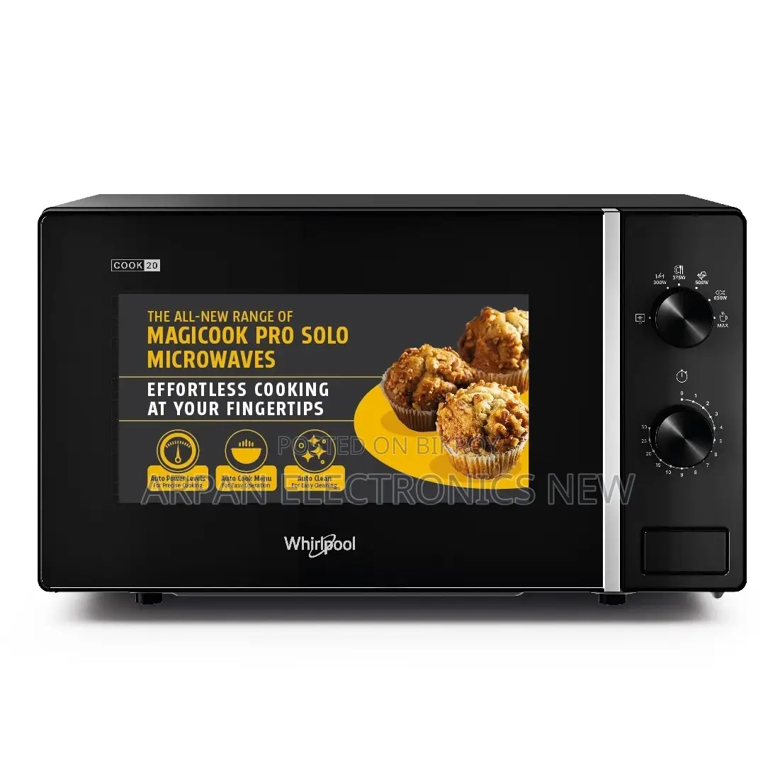 Whirlpool Magicook Classic Knob Oven - 20l