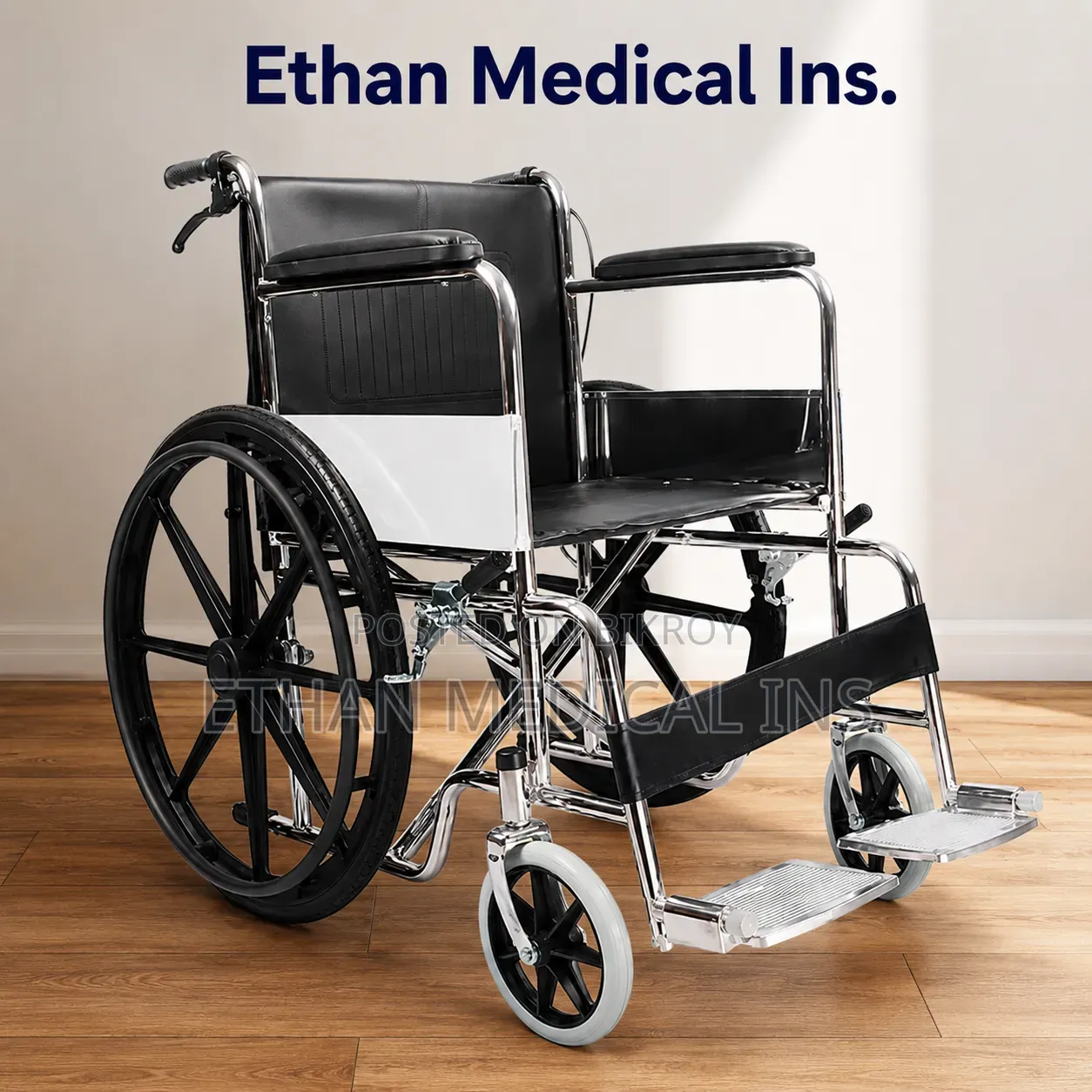 Extra Strong Folding Wheelchair