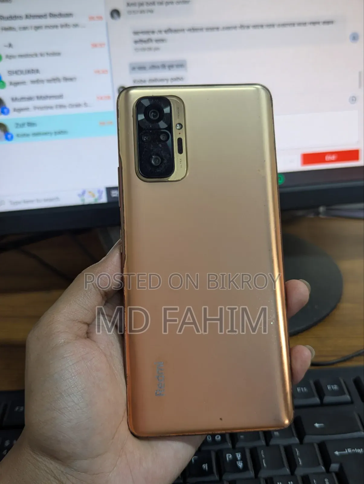 Xiaomi Redmi Note 10 Pro 128 GB Gold