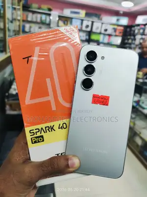 Tecno Spark 40 Pro 128 GB Silver