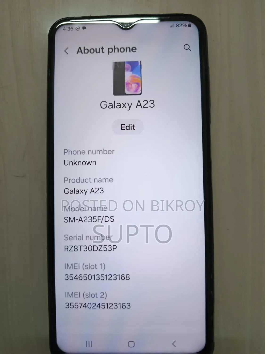 Samsung Galaxy A23 128 GB Black