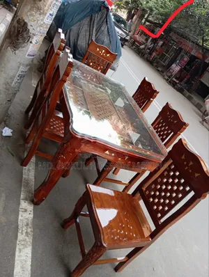 Dining Table Set With 6 Chairs