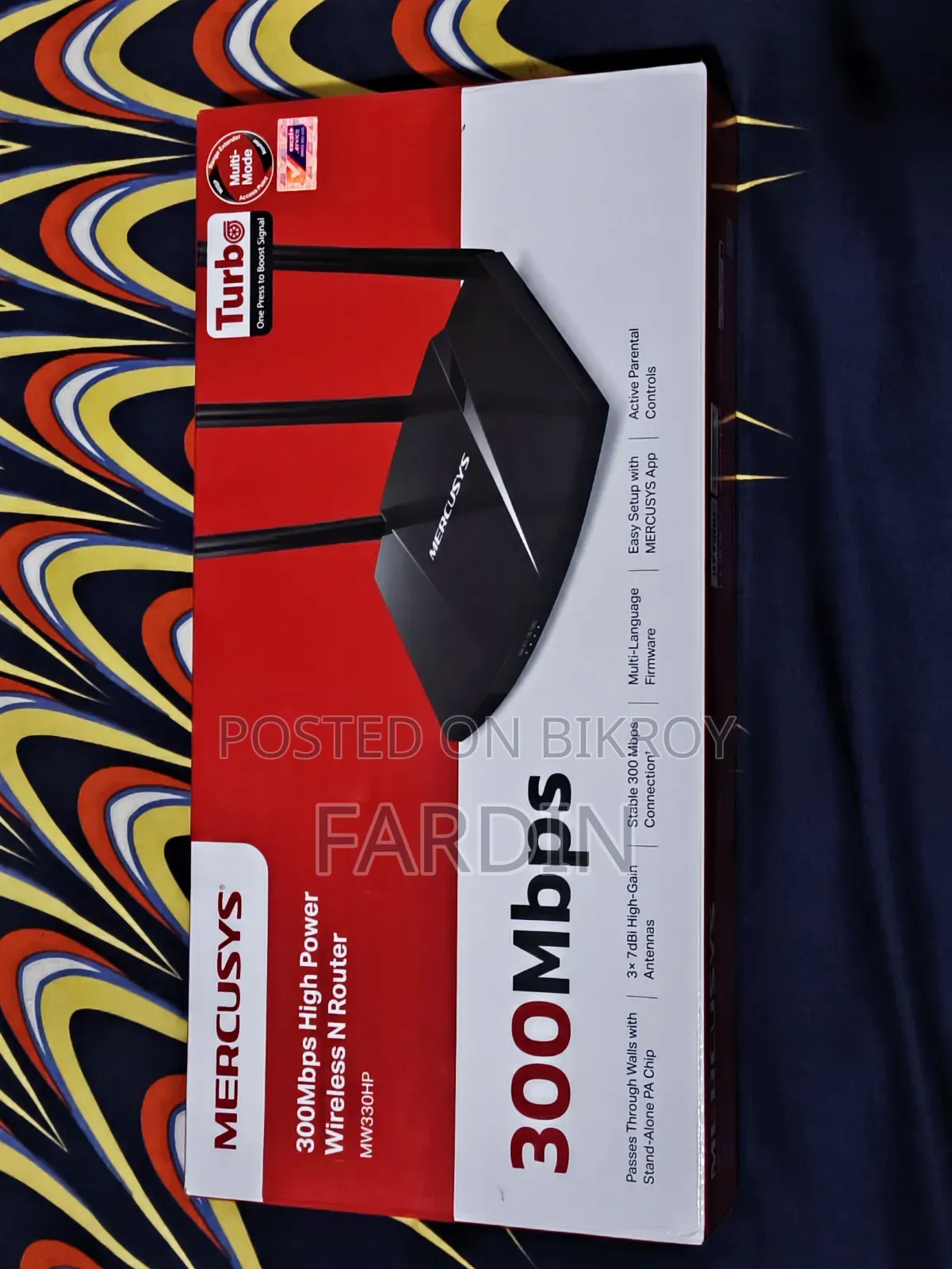 ওয়াইফাই রাউটার Mercusys Mw330hp