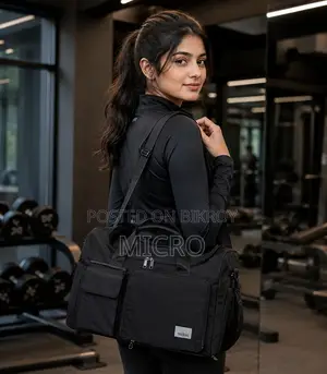 Urbanflex Travel Gym Duffel Bag (Black)
