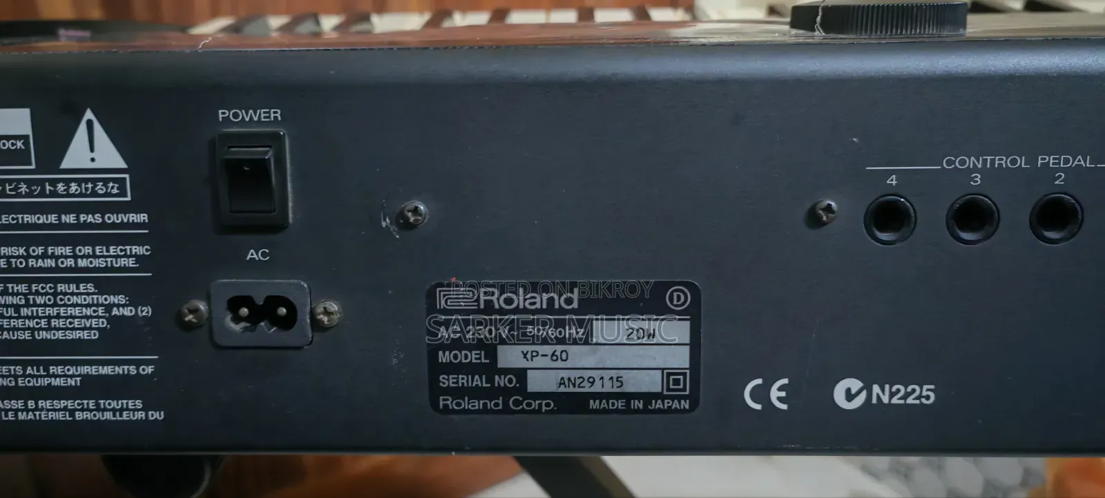 Roland XP 60 Keyboard