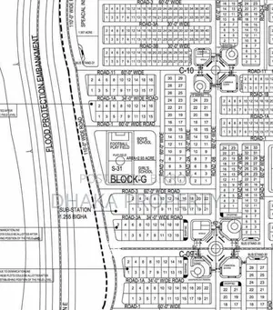 30ft Rd 5 Katha South at Sector-16/G