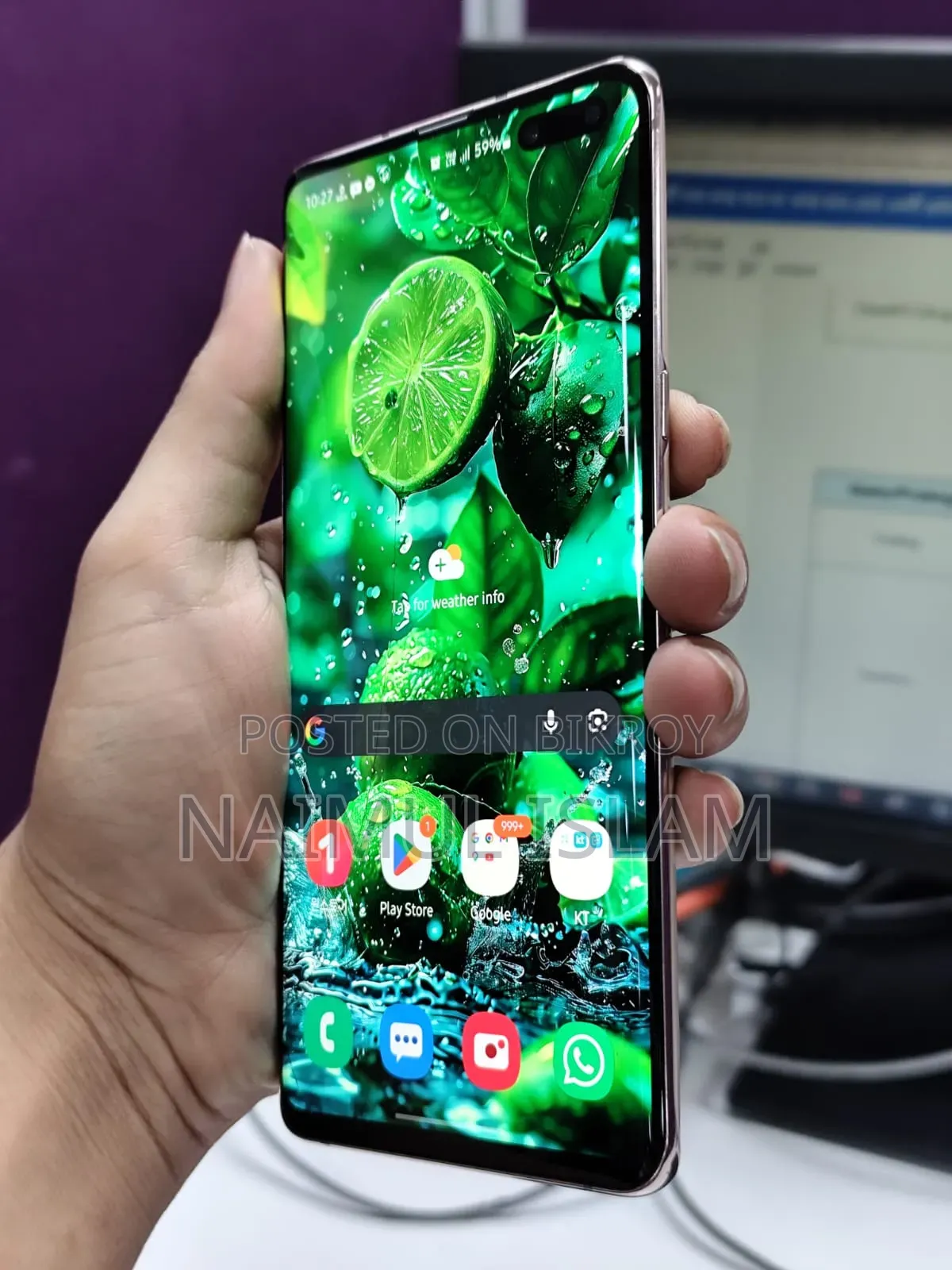Samsung Galaxy S10 5G 256 GB Gold