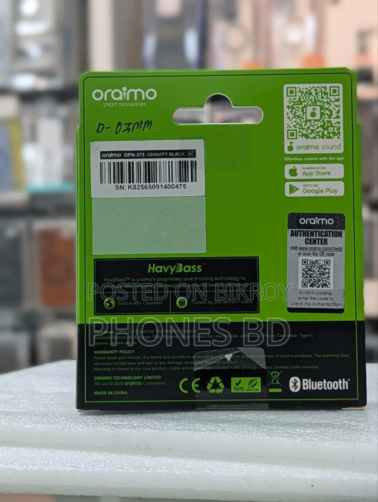 Oraimo Opensnap