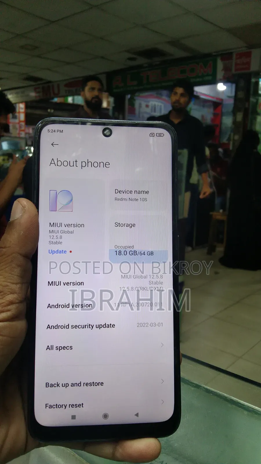 Xiaomi Mi Note 10 64 GB Black