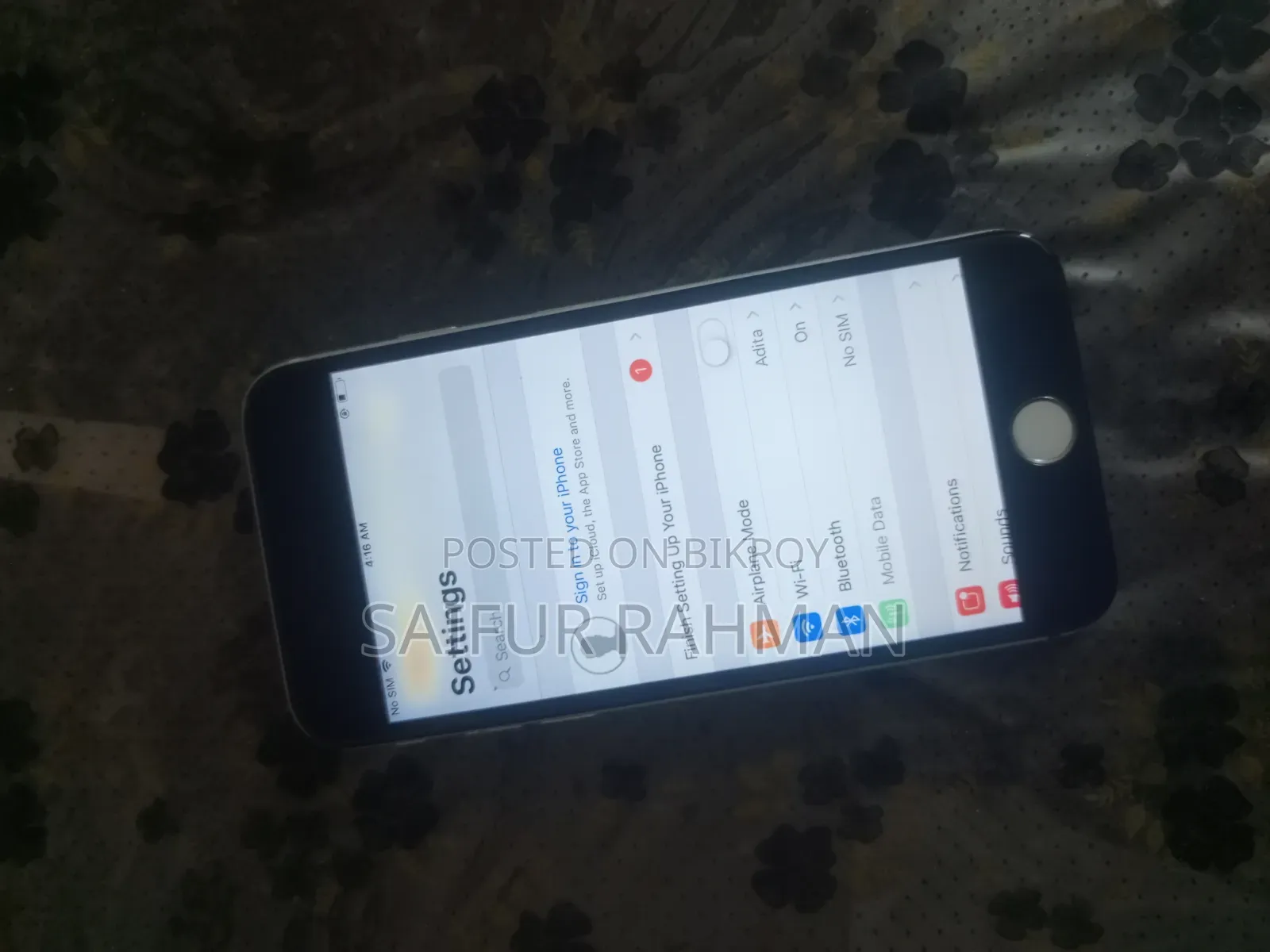 Apple iPhone 6 16 GB Silver