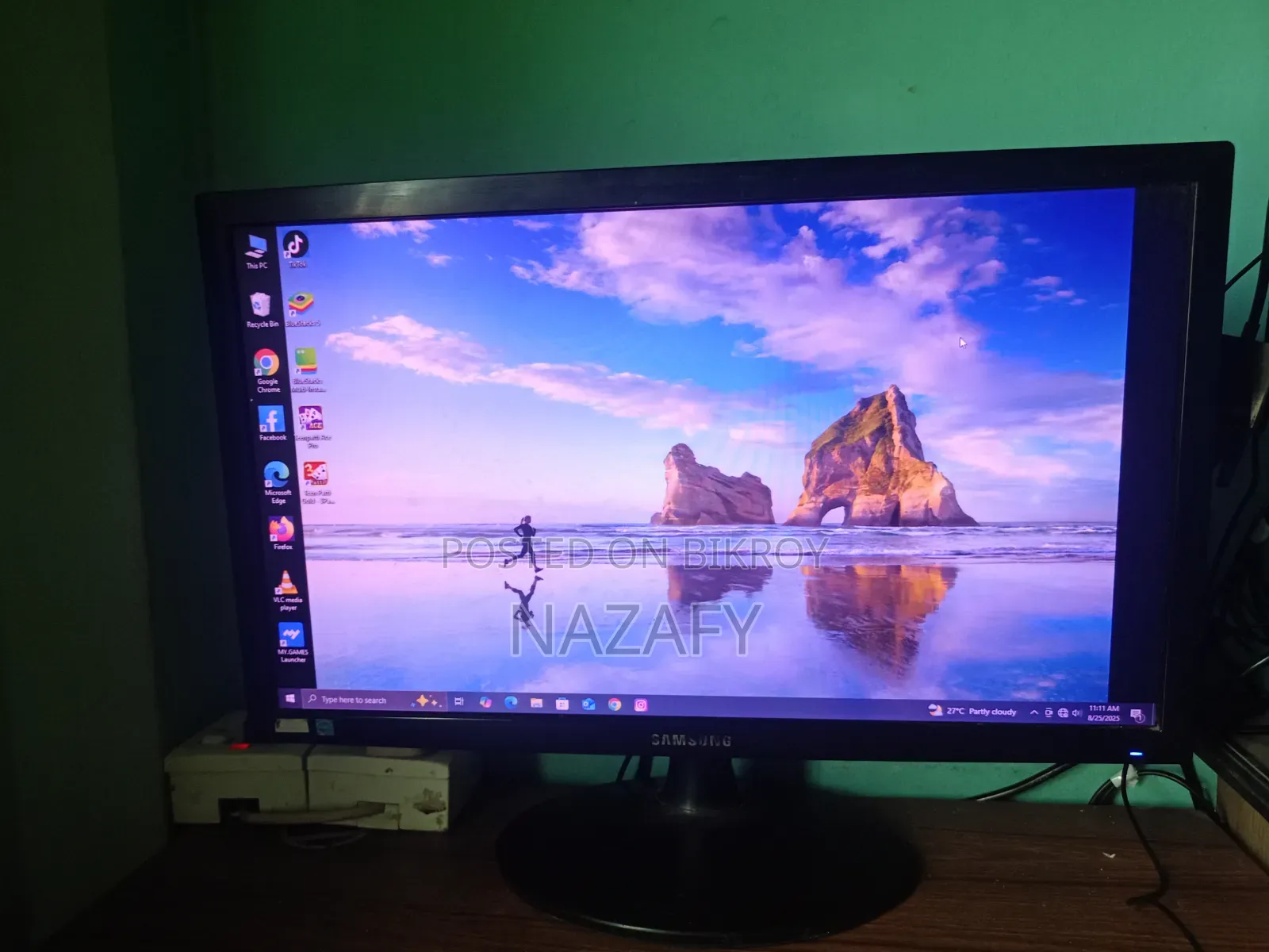 Desktop Computer Gigabyte GB-BACE-3000 8GB Intel Core I3 SSD 128GB