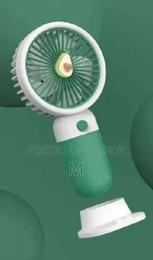 Mini Handheld Portable Fan - 3 Speed Usb Rechargeable - 500৳