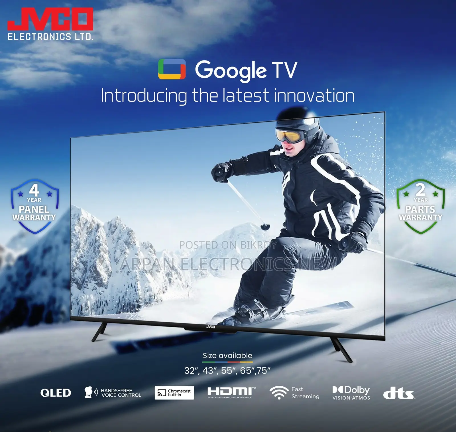 Jvco 32" Full Hd Android Smart Led Television