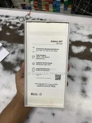 Samsung Galaxy A07 128 GB Black