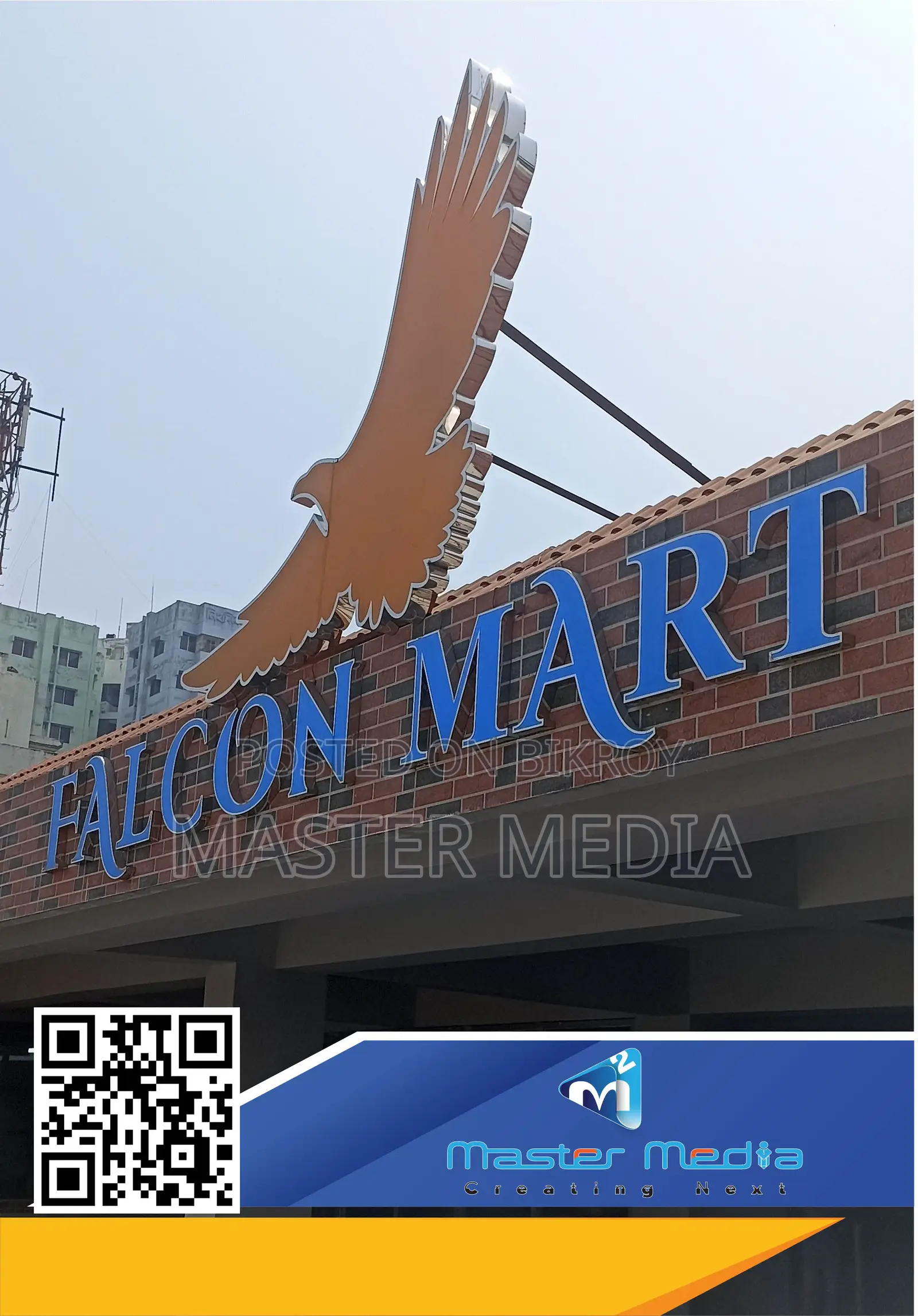 Custom LED Sign Board For Modern Business Branding