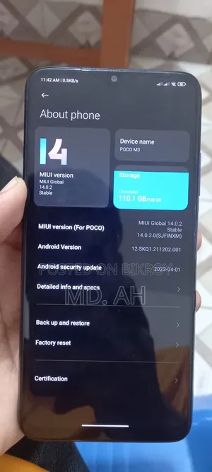 Xiaomi Poco M3 Pro 5G 128 GB Blue