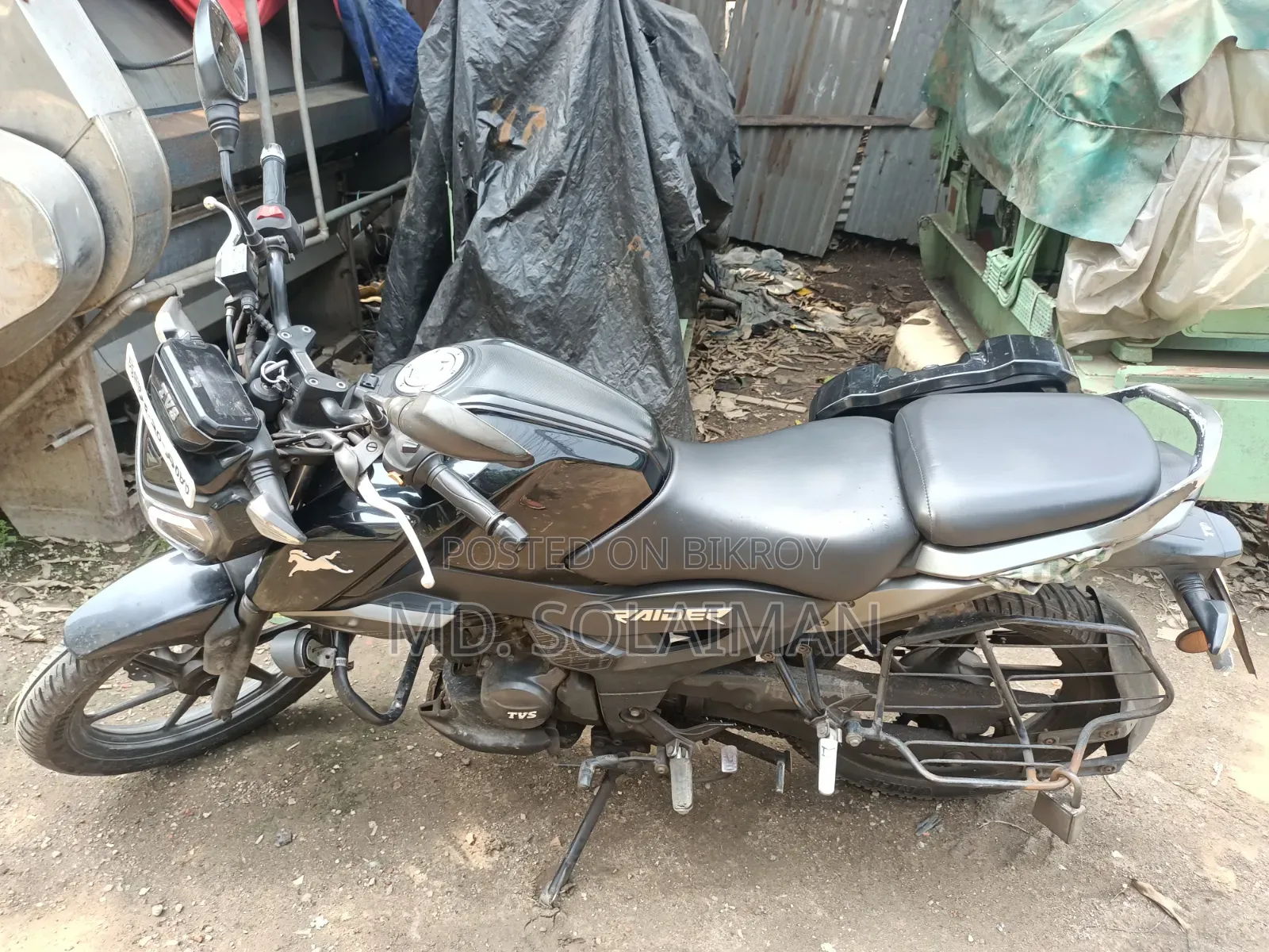 TVS Raider 125 2022 Black