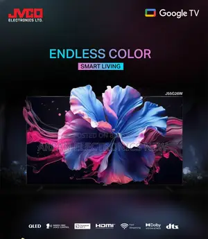 Jvco 32" Android or Smart Voice Control TV