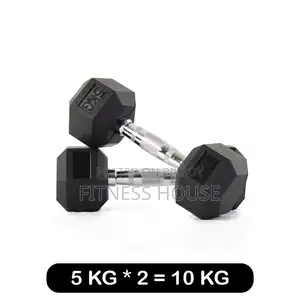 Hex Dumbbell 5kg Pair(2pcs)