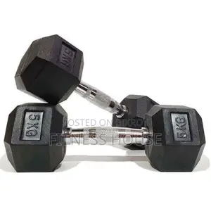 Hex Dumbbell 5kg Pair(2pcs)
