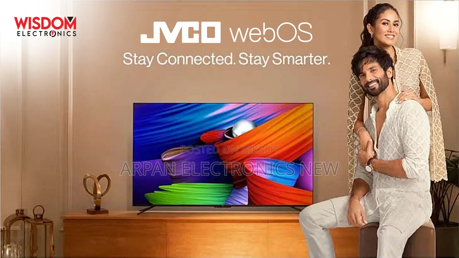 Jvco 32-inch Led Smart Voice Control Tv - Supported Android