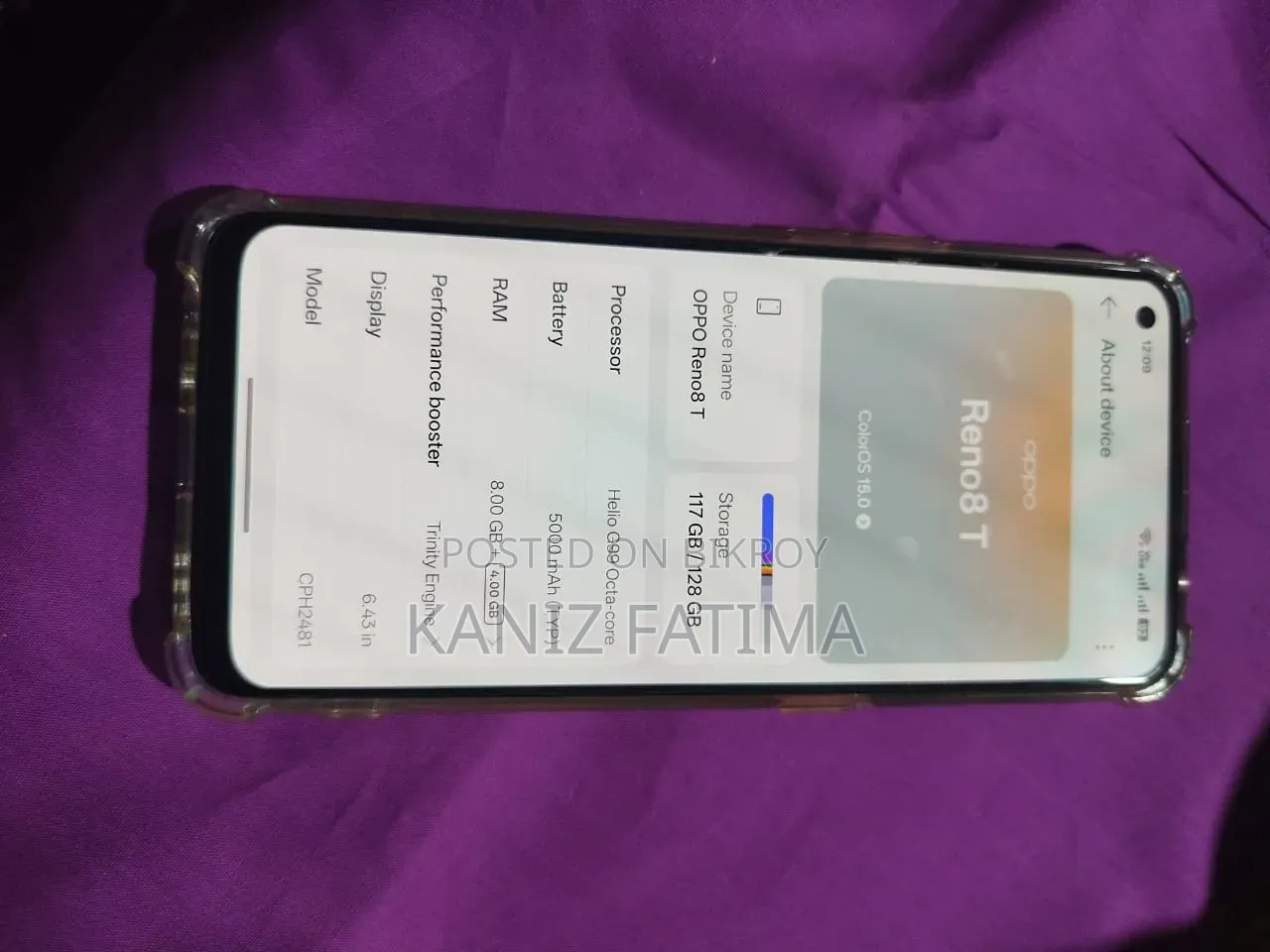 Oppo Reno8 T 128 GB