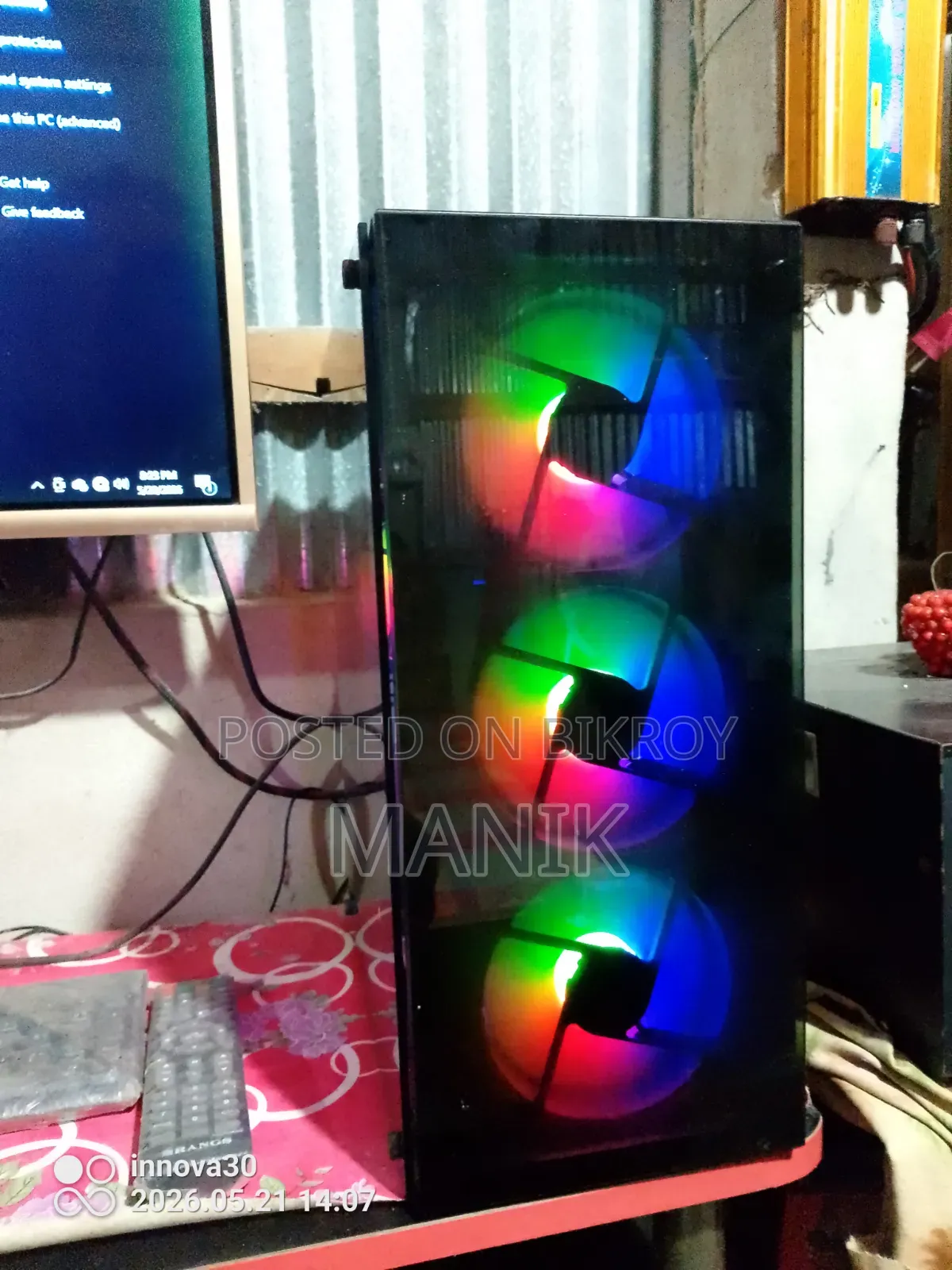 Desktop Computer 8GB Intel Core I3 SSD 128GB