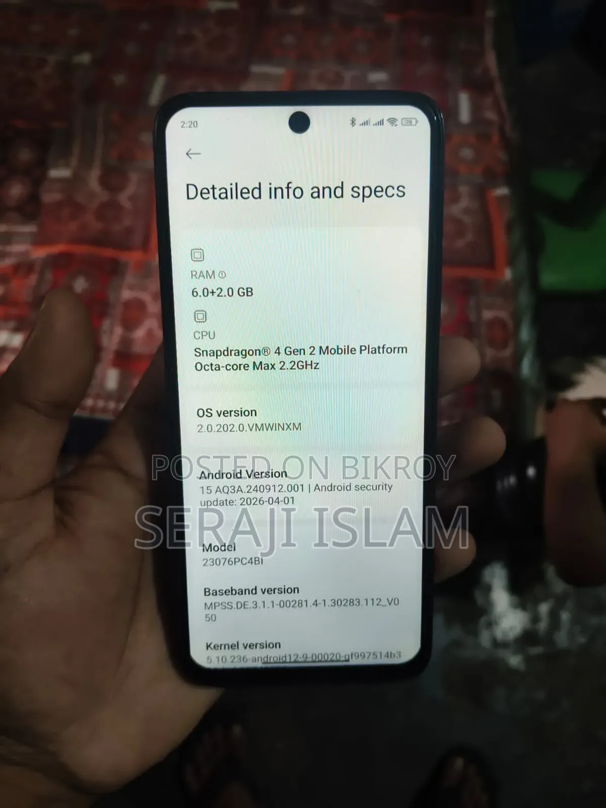 Xiaomi Poco M6 Pro 128 GB Black