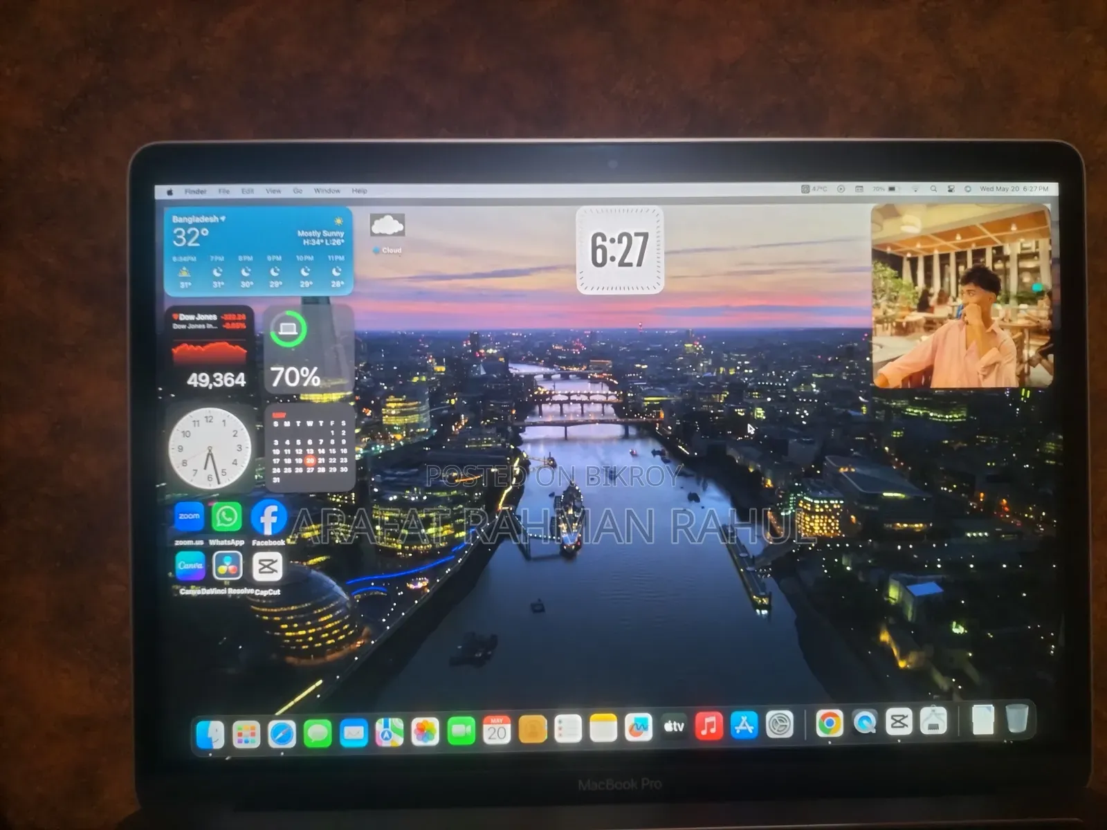 ল্যাপটপ Apple MacBook 2019 16GB Intel Core I7 SSD 512GB
